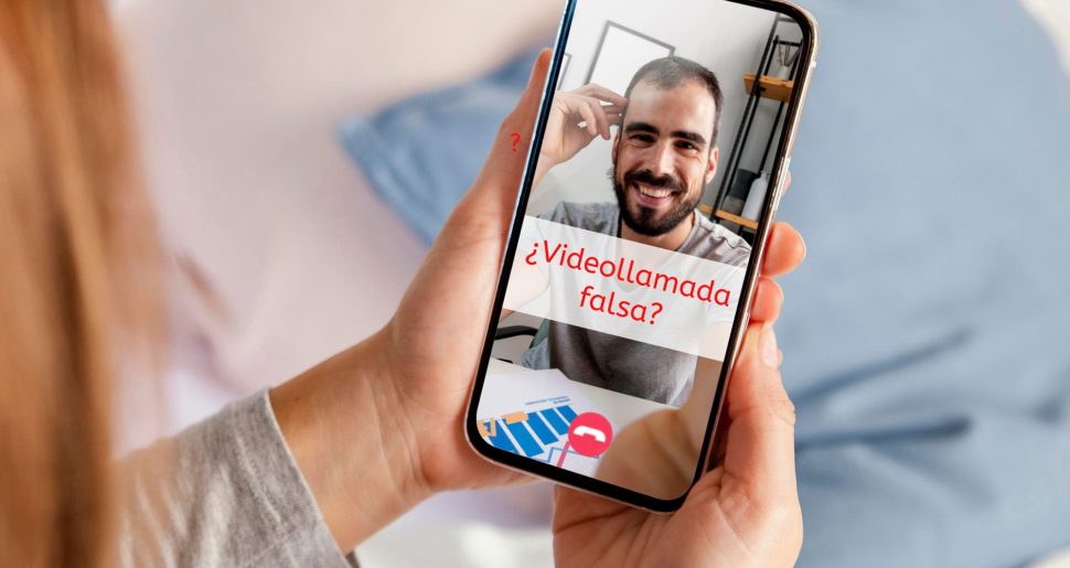 Yo Navego Seguro- Estafas por videollamadas falsas. Fuente Freepik